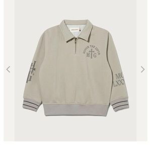 HONOR THE GIFT kids prep school Henley sweatshirt